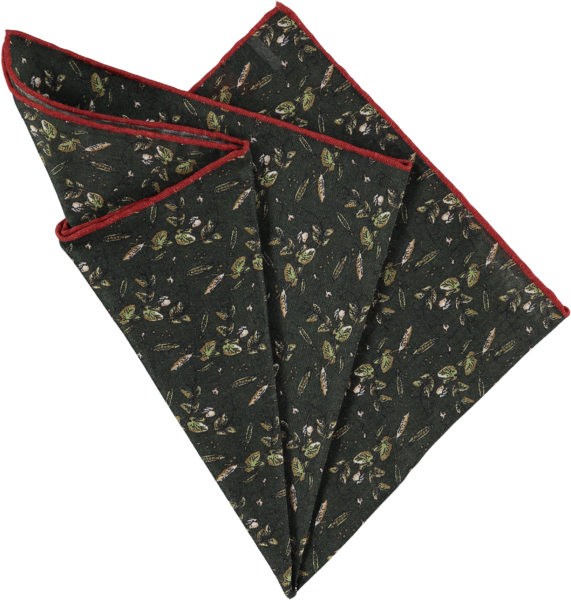 sweet-peas-pocket-square-green-folded sweet-peas-pocket-square-green-folded