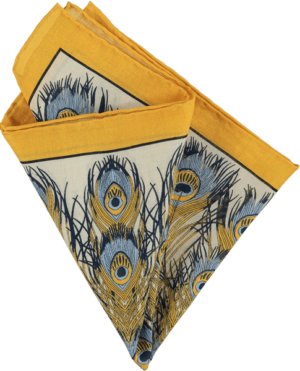 feather-pocket-square-gold feather-pocket-square-gold