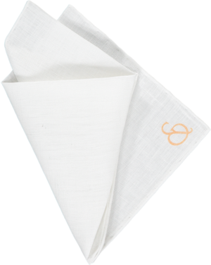 white-linen-ampersand-pocket-square white-linen-ampersand-pocket-square
