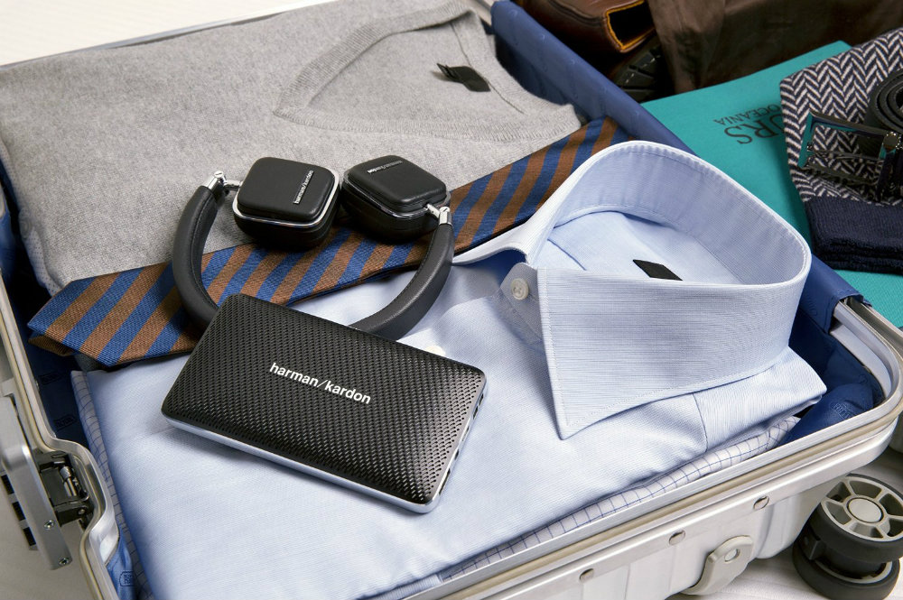 Harman Kardon Soho Cuffie in Pelle Pieghevoli srtere Harman Kardon Soho Cuffie in Pelle Pieghevoli srtere