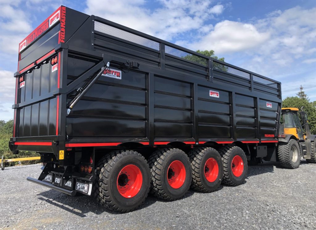 Giant 4axle silage trailer rolls out of Irish factory Agriland.co.uk