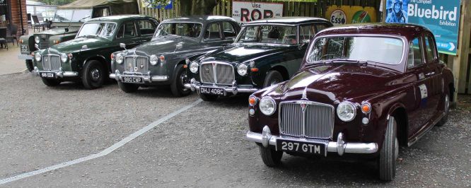 Rover P4 Drivers' Guild - Club Meet