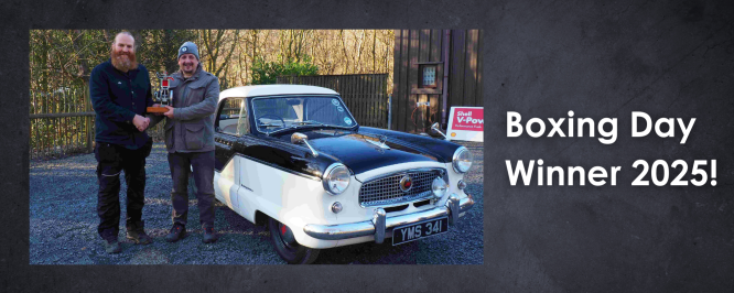 Discover which classic vehicle won the Museum’s 2025 Best of Boxing Day trophy!