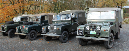 Land Rover club visit