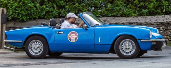 The Lakeland Motor Museum provided the starting off point for a long-distance Coast to Coast driving route for owners and members of Club Triumph this June.