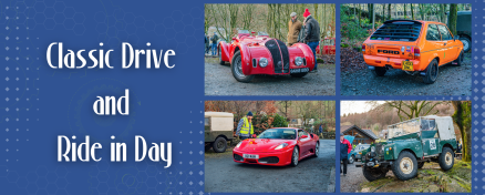 Classic drive and ride in day