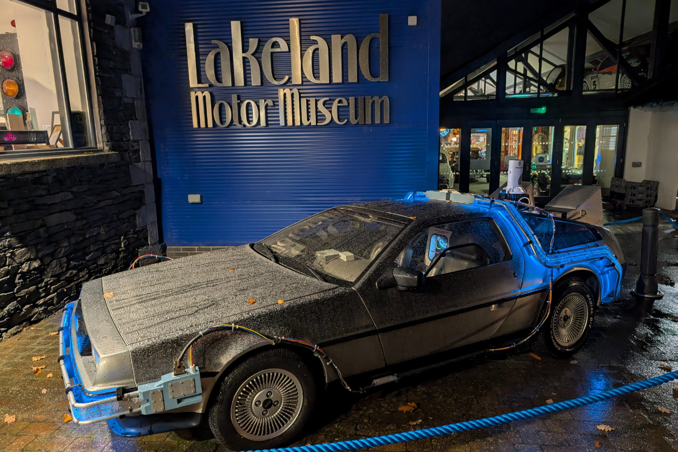 Back to the Future DeLorean