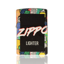 46350 Crowd Design Regular Zippo Lighter