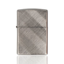 28182 Diagonal Weave Regular Zippo Lighter
