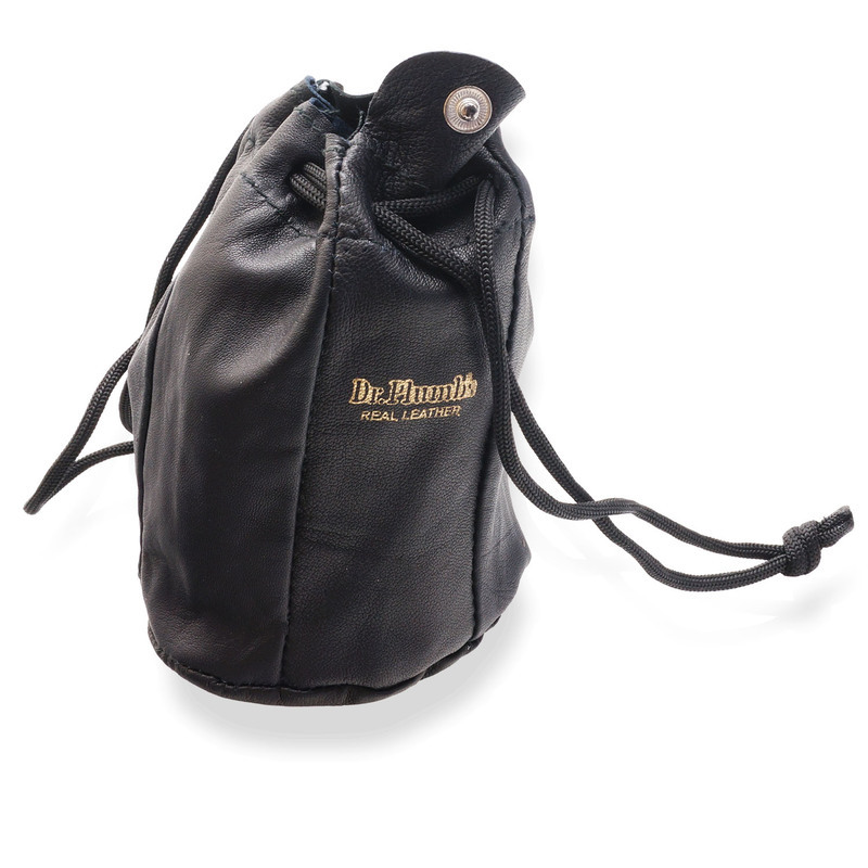 Dr Plumbs Leather Drawstring Tobacco Pouch Large P5378