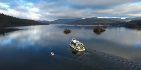 Give a lake cruise to someone special - our gift cards make great presents.