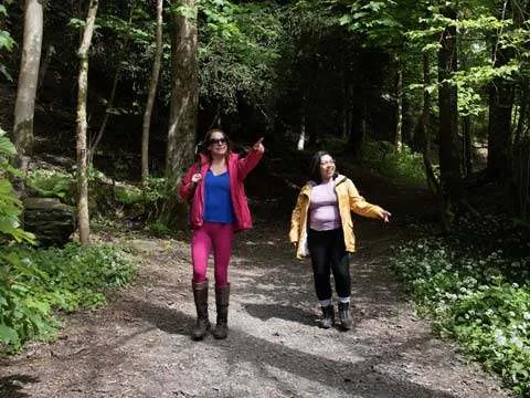 Walking route image