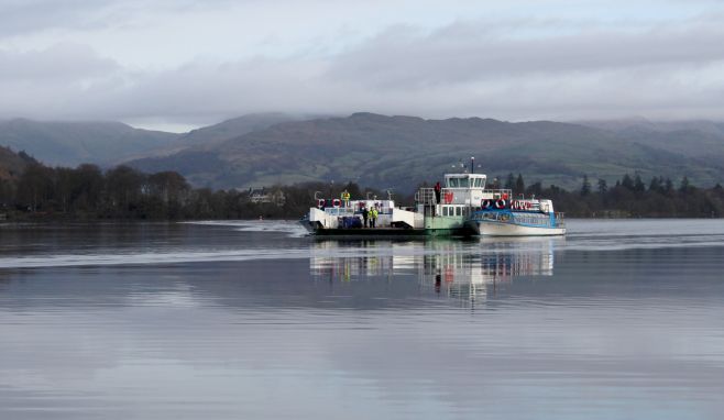 Windermere Lake Cruises hauls Council-run ferry out of lake for planned inspection