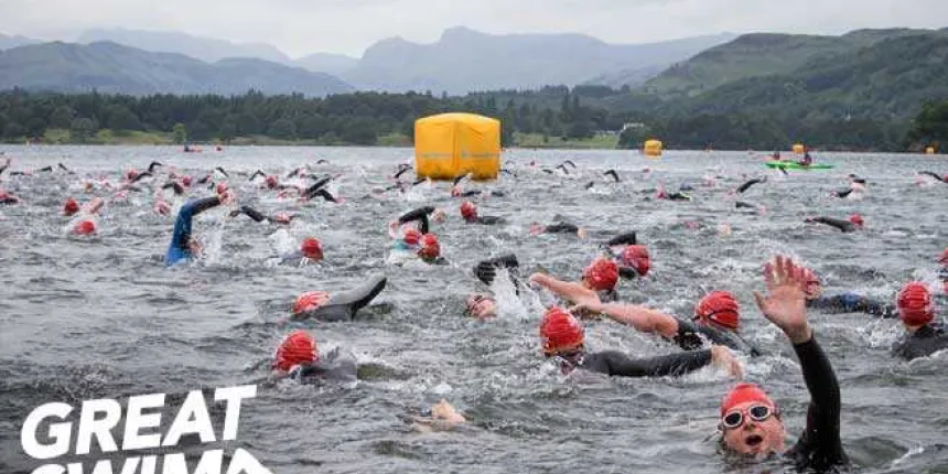 Great north swim web page header