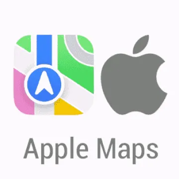 Windermere station apple maps