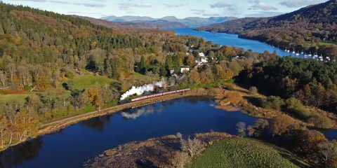 Lakeside and Haverthwaite train