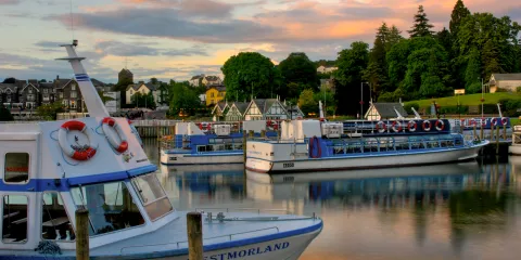 Our modern launches at Bowness Bay