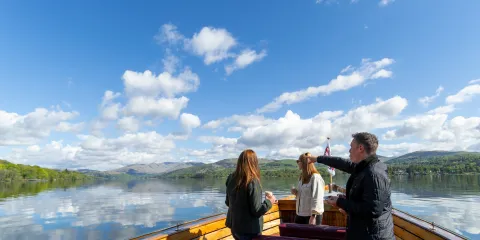 Panoramic views onboard