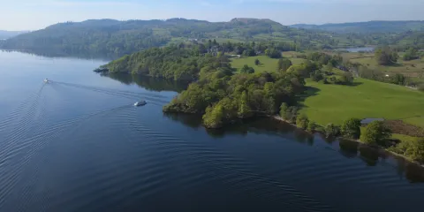 Our modern launch coming into Wray