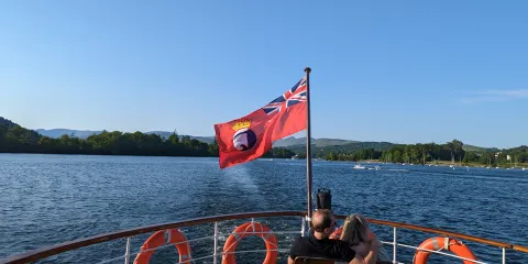 A romantic evening on Windermere