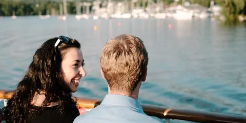 Enjoy the views onboard