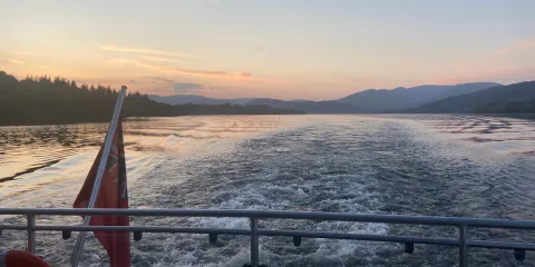 Sunset on Windermere