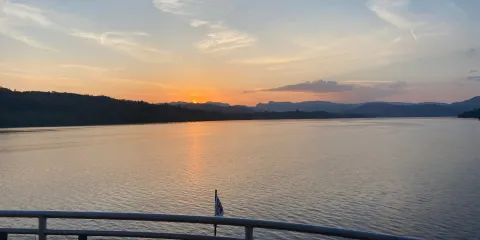Sunset on Windermere