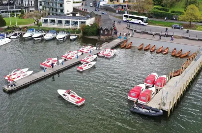 Hire our boats from Bowness Prom or Ambleside Pier