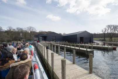 Our modern launch at Windermere Jetty