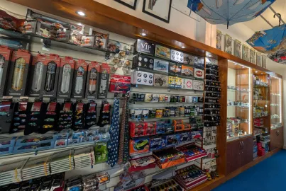 The museum gift shop