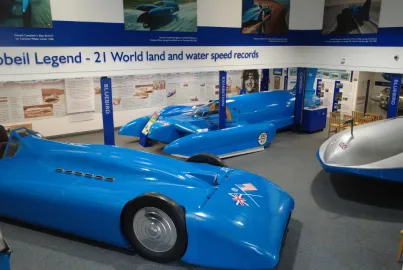 The Donald Campbell exhibit