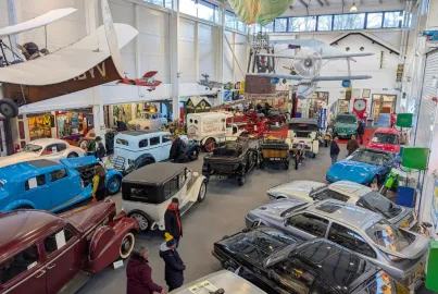 Inside the main museum