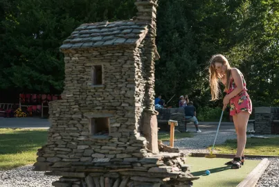 Mini golf at Brockhole