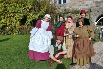 Fun at Leighton Hall