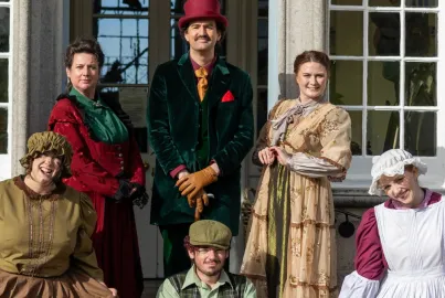 Actors at Leighton Hall