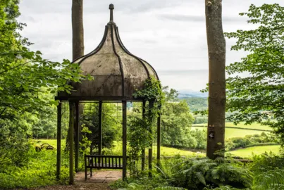 The gardens at Leighton Hall
