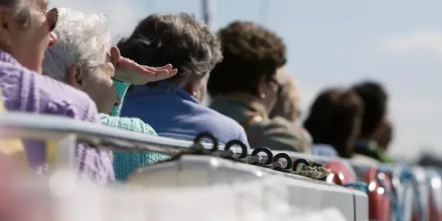 Local pensioners on board a Windermere cruise