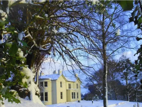 Festive moments at a National Trust home