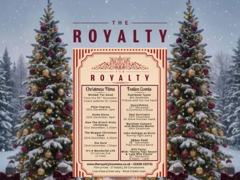 Catch a Christmas film at the Royalty Cinema