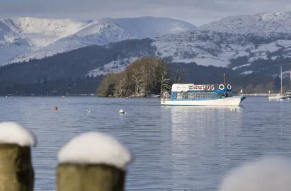 Stunning views towards Ambleside & Fairfield Horseshoe