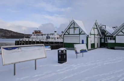 Bowness Pier is open every day except Christmas Day