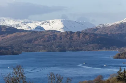 The view north on the Red Cruise from Bowness