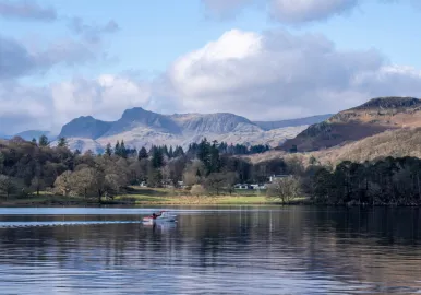 Self-drive baots are a popular way of seeing lake Windermere
