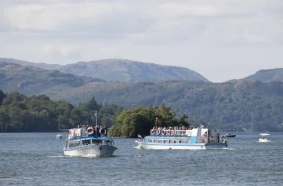 Islands Cruise lasts 45 minutes & departs from Bowness