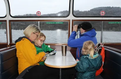 Heated inner decks & large viewing windows