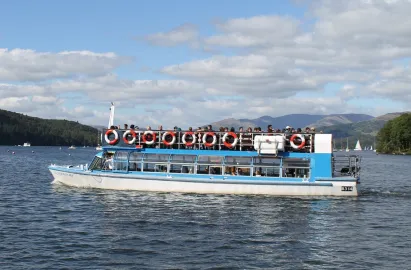 Modern launches have inner and outer viewing decks