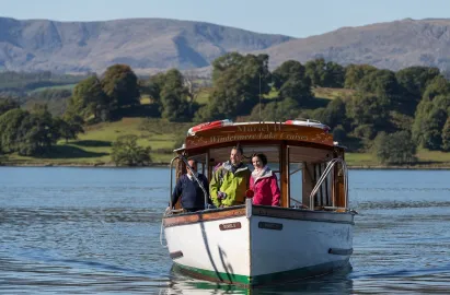 Start your circuit at Bowness, Brockhole or Ambleside