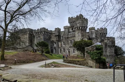 Wray Castle is a 10 mins diversion from the route