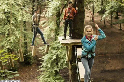 Treetop Trek at Brockhole (Green / Red Cruise)
