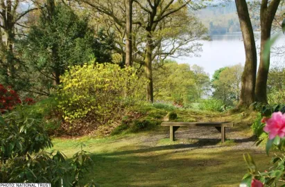 Stagshaw Gardens. 10 mins walk from Ambleside Pier